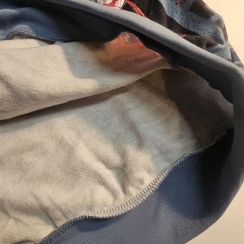 Nascar Crewneck Sweatshirt in Blue, Red, Black - Picture 3 of 5